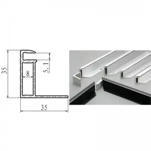 Aluminum Profile For Solar Panel Frames
