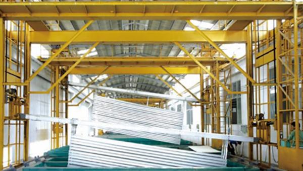 Anodizing for building profiles