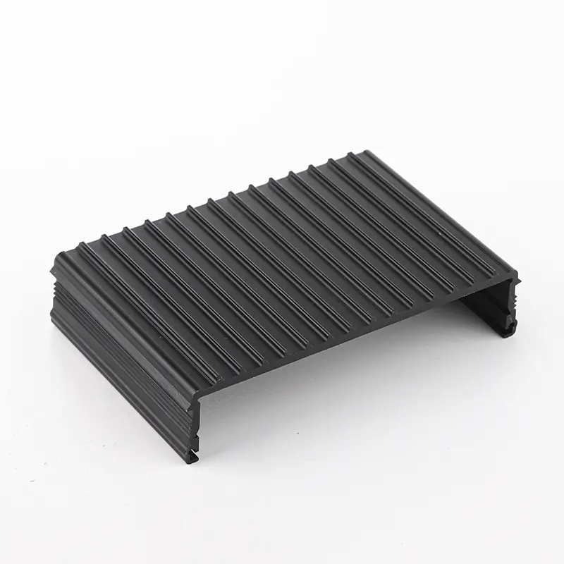Black Anodized Aluminum Extruded Heat Sink -1