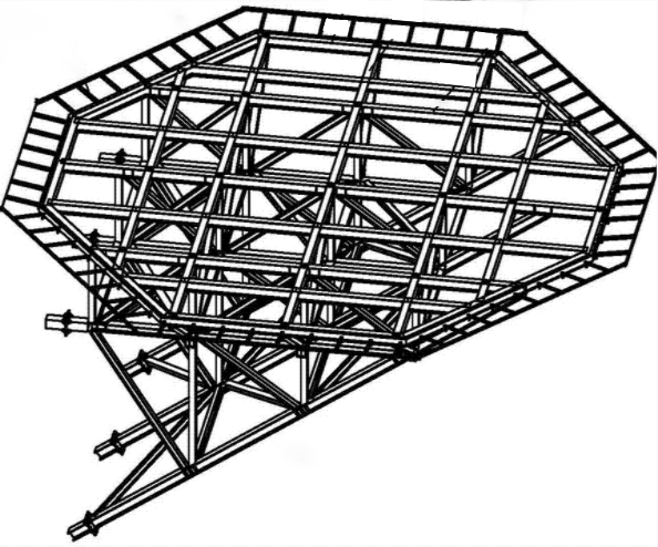 铝合金海上直升机平台